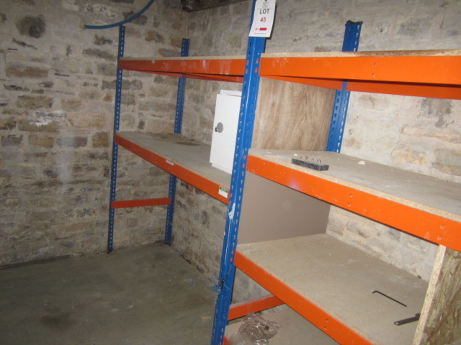 3 x bays of adjustable boltless racking, approx. size w: 1840mm x D: 630mm x H: 2m,Located at main - Image 2 of 2