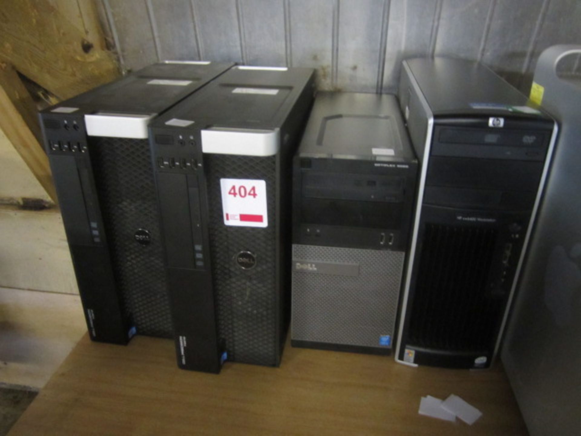 4 x assorted desktop computer towers,** Located at Stoneford Farm, Steamalong Road, Isle Abbotts, Nr