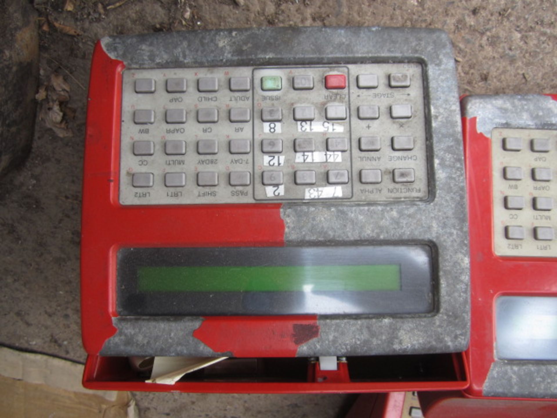 3 x Almax A900 portable ticket machines with charging base** Located at Bishops Farm, Bishops - Image 4 of 6