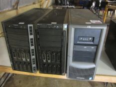 Dell PowerEdge T620, Dell PowerEdge T640 and HP Proliant ML370 servers,** Located at Stoneford Farm,