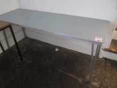 Folding table, 6' x 2',Located at main school,** Located at Shapwick School, Station Road, Shapwick,
