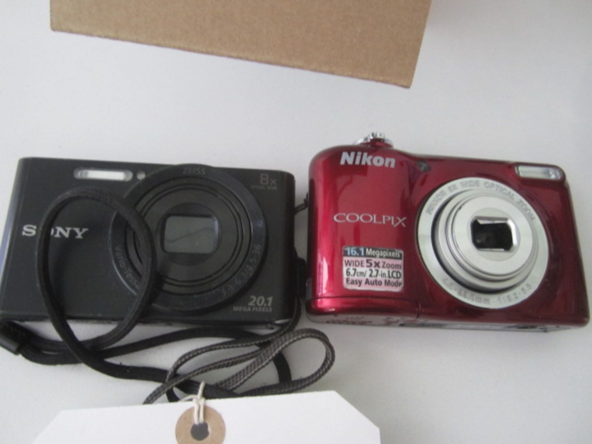 2 x digital cameras,Located at Church Farm,** Located at Shapwick School, Station Road, Shapwick, - Image 2 of 2