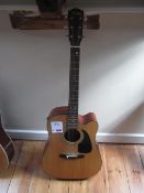 Fender acoustic/electric guitar, DG-10CE-NS,Located at main school,** Located at Shapwick School,