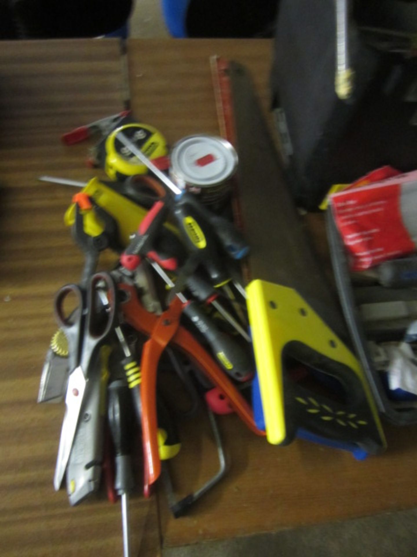 Assorted handtools including clamps, allen keys, pipe cutters, pliers, assorted screws etc.** - Image 2 of 5