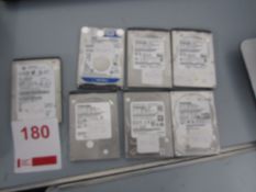 7 x assorted hard drives,Located at main school,** Located at Shapwick School, Station Road,