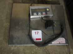 JSHIP- 265 electric bench top scales, capacity 265lbs/0.2lbs, 240v** Located at Stoneford Farm,