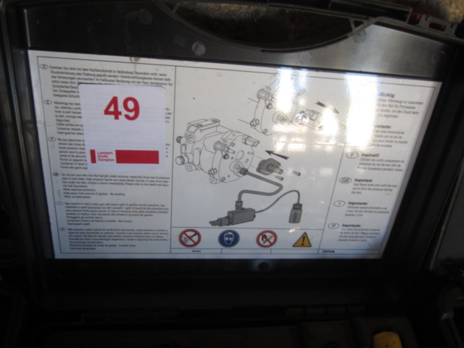 Delphi YDT410 common rail pump actuator diagnostic kit,Located at main school,** Located at Shapwick - Image 2 of 2