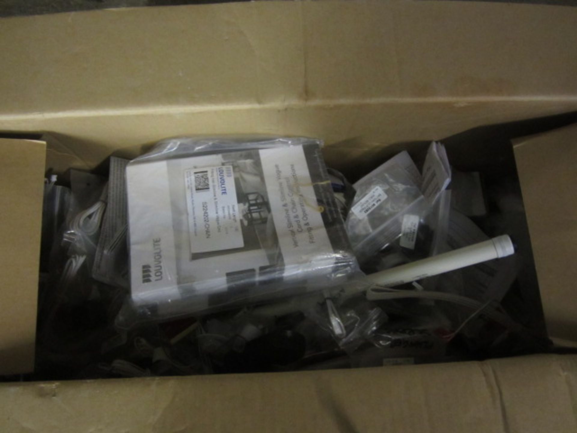 Approximately 20 boxes of assorted blind consumables including Braid, tie back hooks, Louvolite - Image 14 of 14