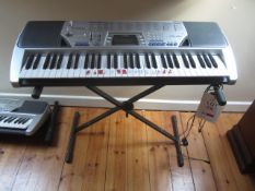 2 x Casio CTK-496 100 song bank electric keyboard,Located at main school,** Located at Shapwick