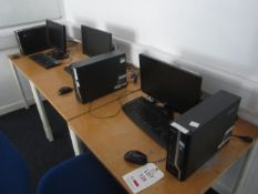 3 x Acer computer systems, 3 x TFT's, 3 x keyboards, 3 x mice,Located at main school,Located at main