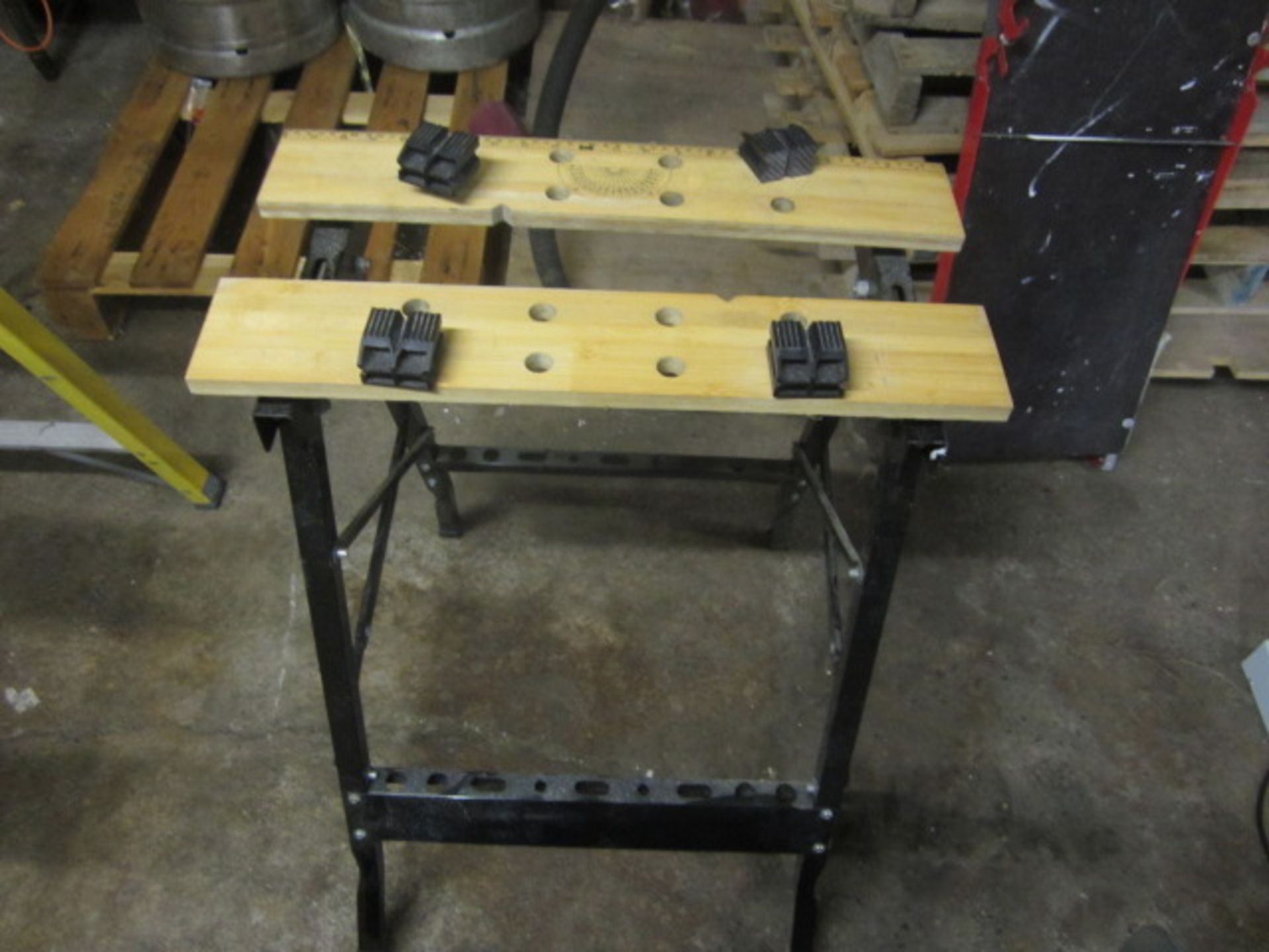 2 x assorted folding workbenches** Located at Stoneford Farm, Steamalong Road, Isle Abbotts, Nr - Image 3 of 3