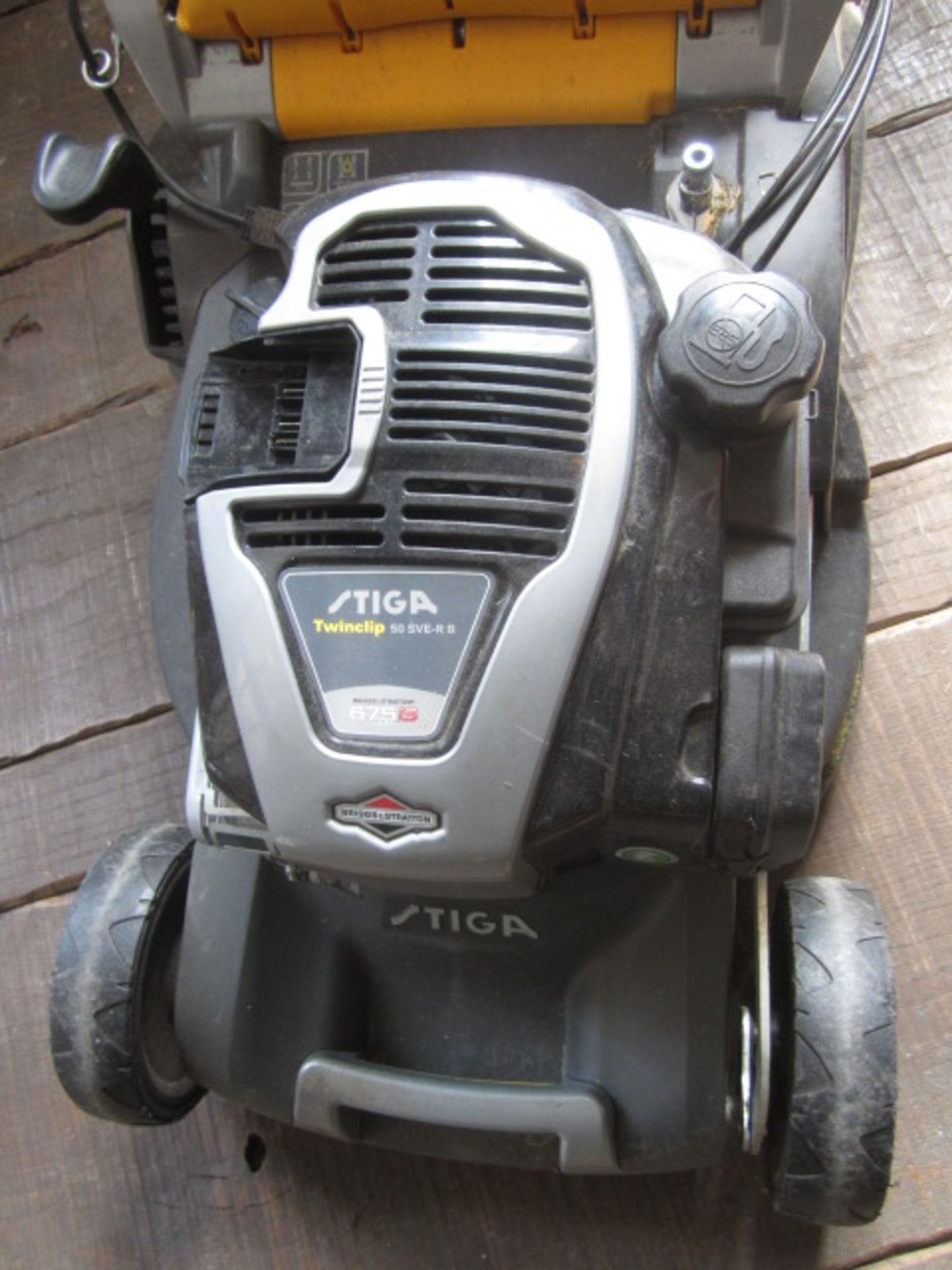 Stiga Twinclip 50 SVE-R-B pedestrian petrol mower,Located at main school,** Located at Shapwick - Image 2 of 3