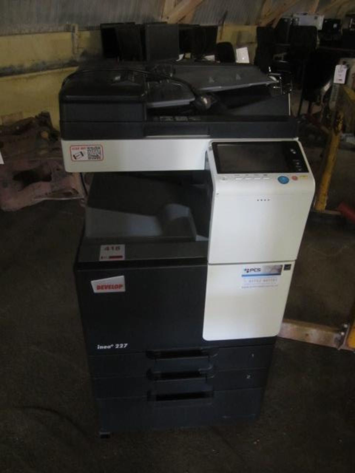 Ineo+ 227 photocopier, model C302200, s/n: A79812100588,** Located at Stoneford Farm, Steamalong - Image 2 of 3