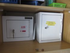 2 x medical lockable storage safes,Located at main school,** Located at Shapwick School, Station