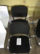 2 x upholstered meeting chairs,** Located at Stoneford Farm, Steamalong Road, Isle Abbotts, Nr