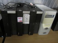 4 x assorted desk top computer towers,** Located at Stoneford Farm, Steamalong Road, Isle Abbotts,