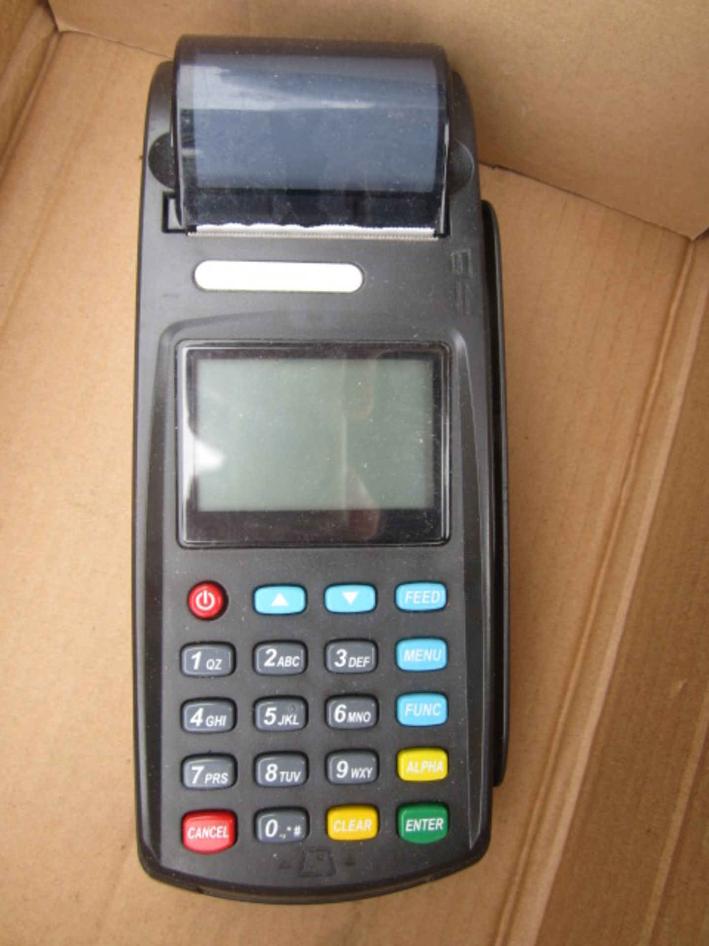 John Groves Ticket Systems portable payment and receipt machine** Located at Bishops Farm, Bishops