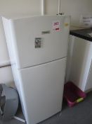 Fridgemaster 3/4 height fridge freezer ,Located at main school,** Located at Shapwick School,