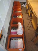 Contents of 6 boxes including games, books, paints etc.,Located Greystones,** Located at Shapwick