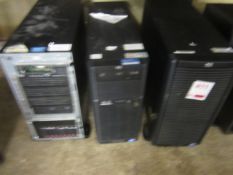 HP Proliant ML350 G6, HP Proliant 330 G6 and a unbadged server,** Located at Stoneford Farm,