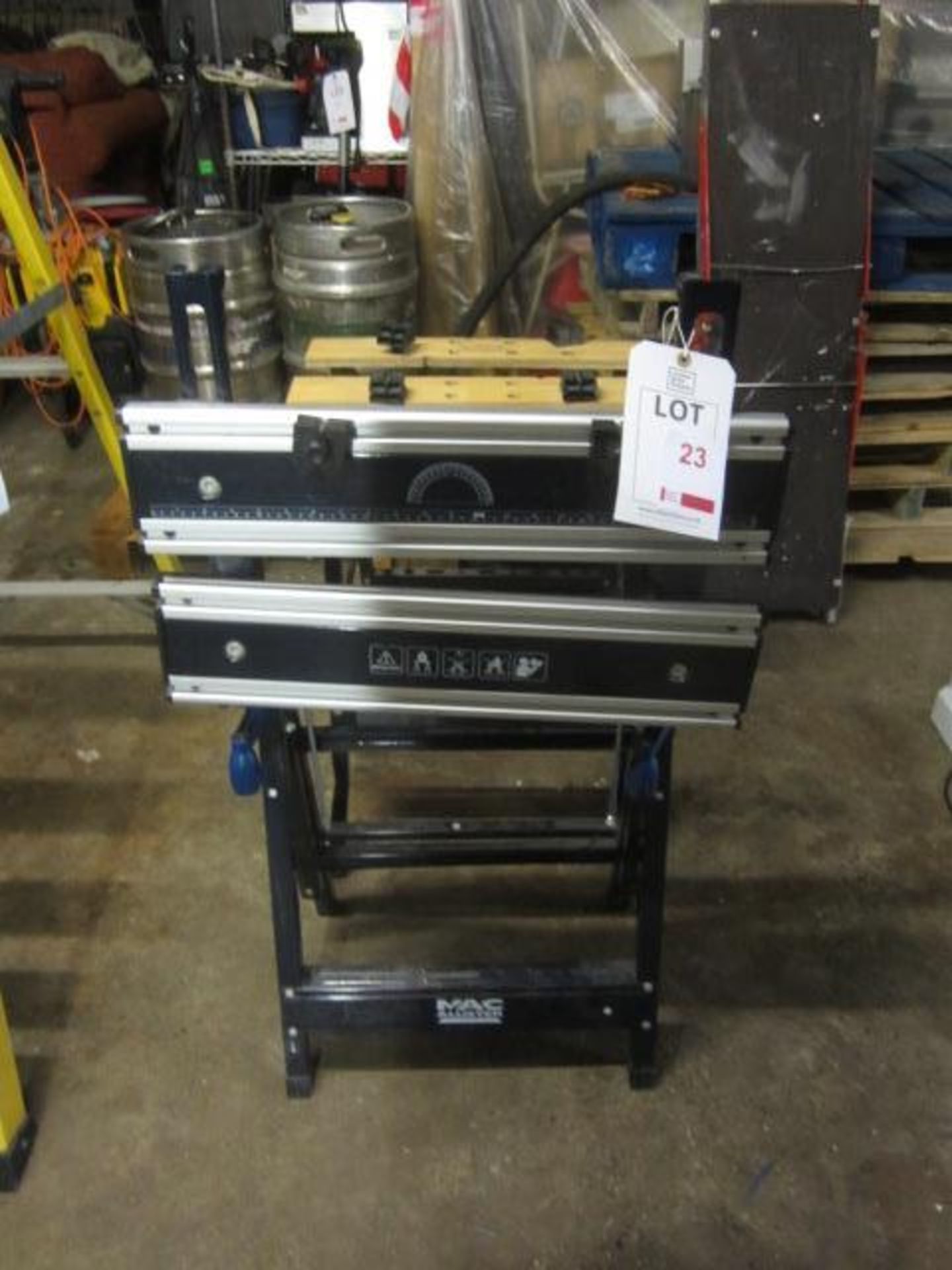 2 x assorted folding workbenches** Located at Stoneford Farm, Steamalong Road, Isle Abbotts, Nr - Image 2 of 3