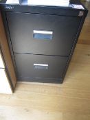 Silverline two drawer filing cabinet and 3 assorted A4 drawer filing cabinets