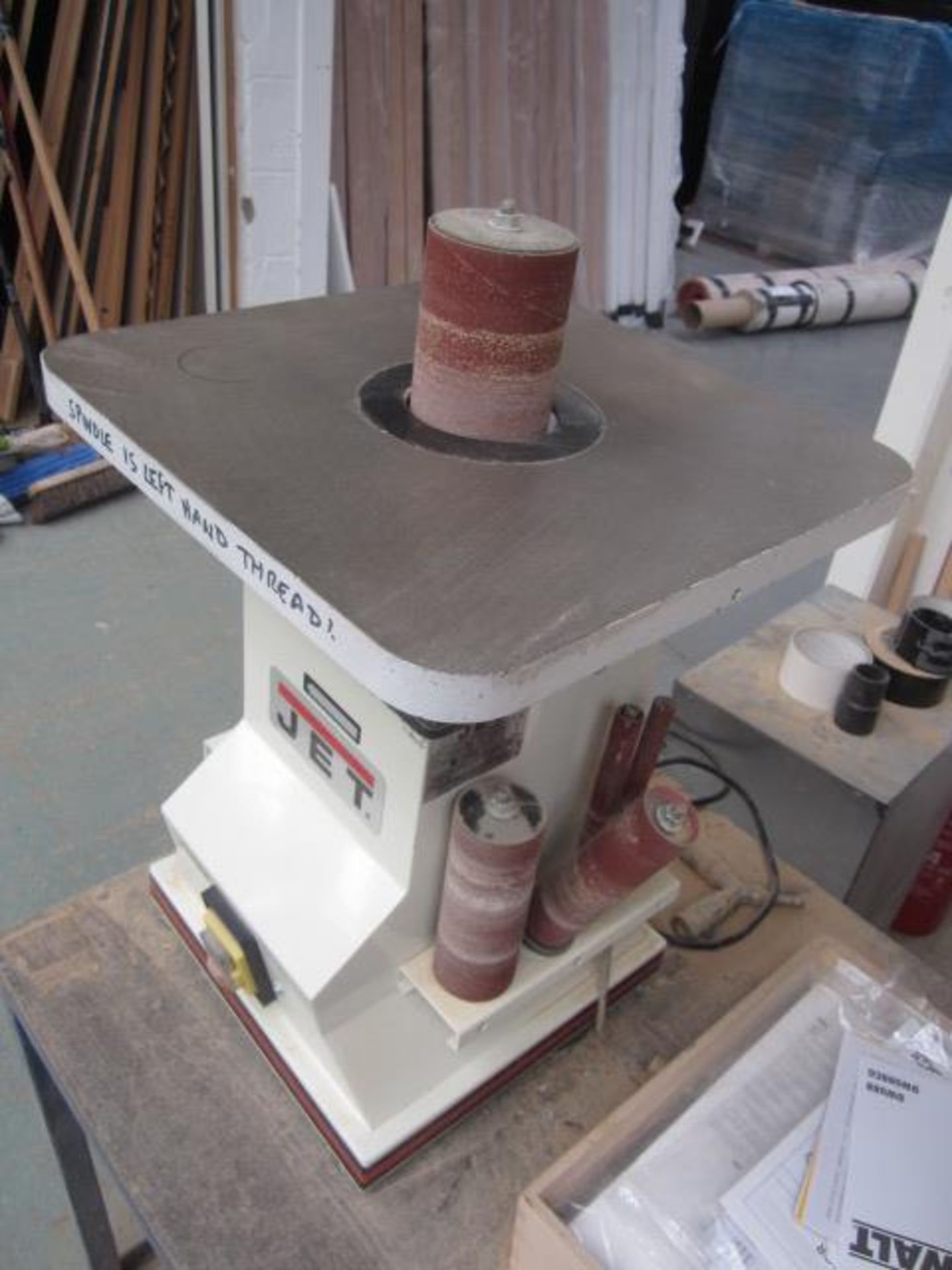 Jet JBOS-5 oscillating spindle sander, serial no. 13094796 (2013) - Image 2 of 3