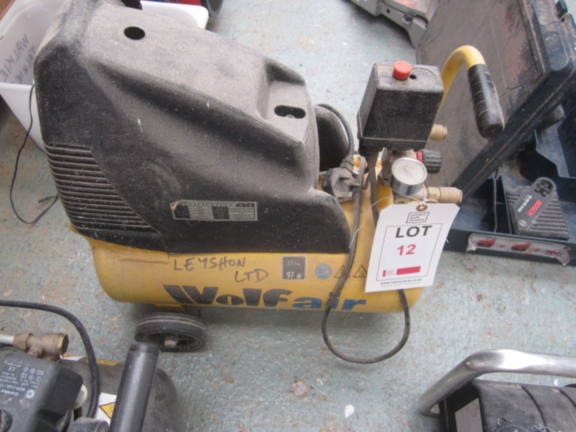 Wolf Air Cherokee II mobile reciprocating air compressor