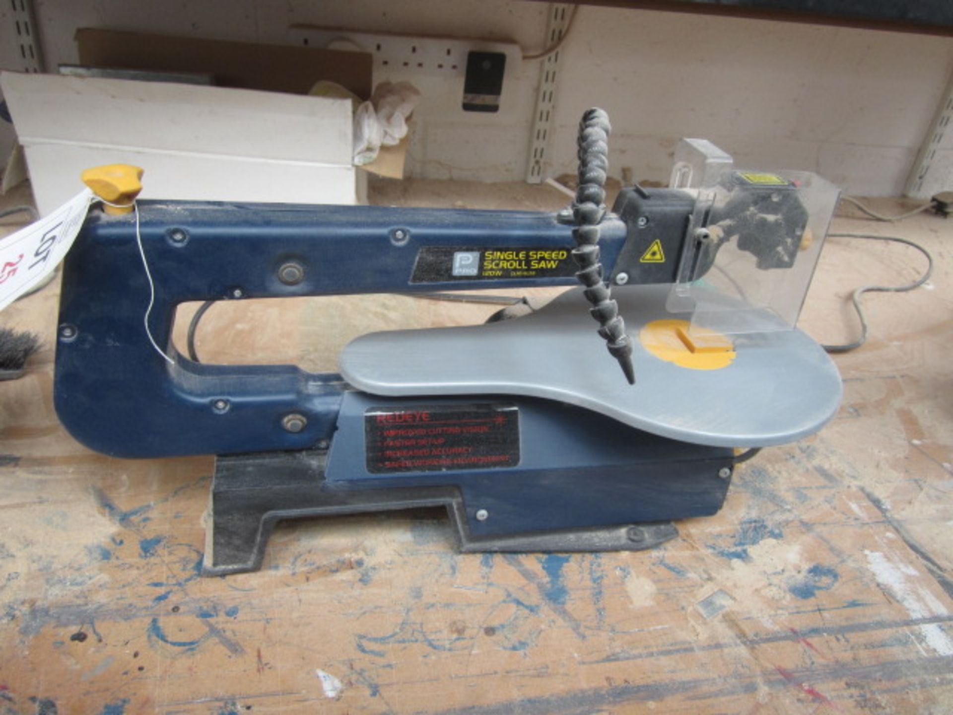 Pro Single speed scroll saw, model CLM16LSS, 120W, serial no. 43303363 - Image 3 of 3