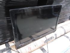 Technika 32" LCD television with built in DVD (no remote, scratch on screen)