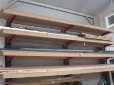 Quantity of assorted timber lengths