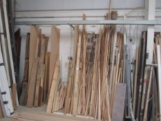 Quantity of assorted timber lengths