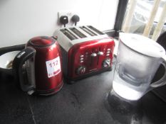 Morphy Richards toaster & Logik kettle