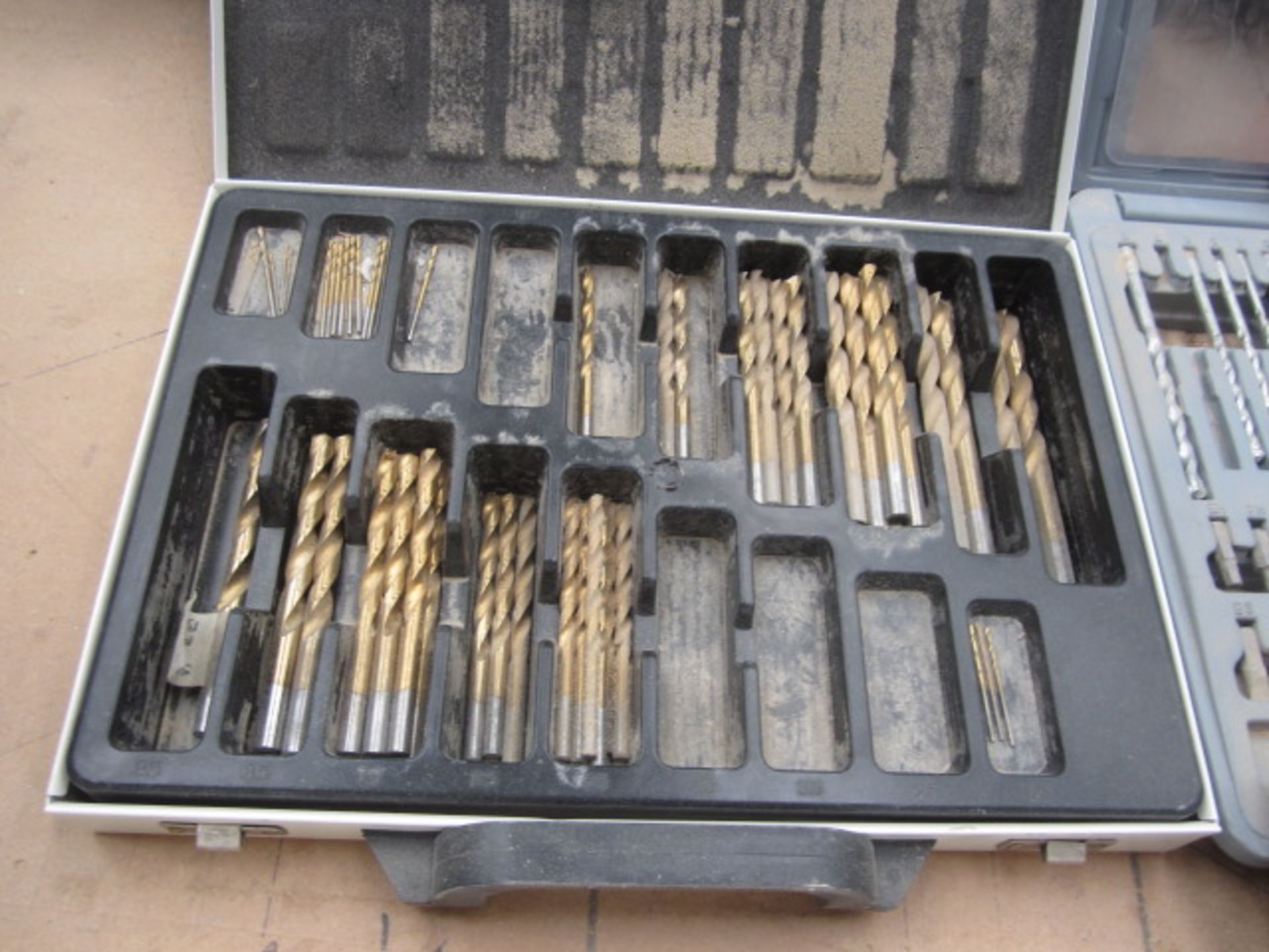 Three carry cases of assorted drill bits - Image 3 of 4