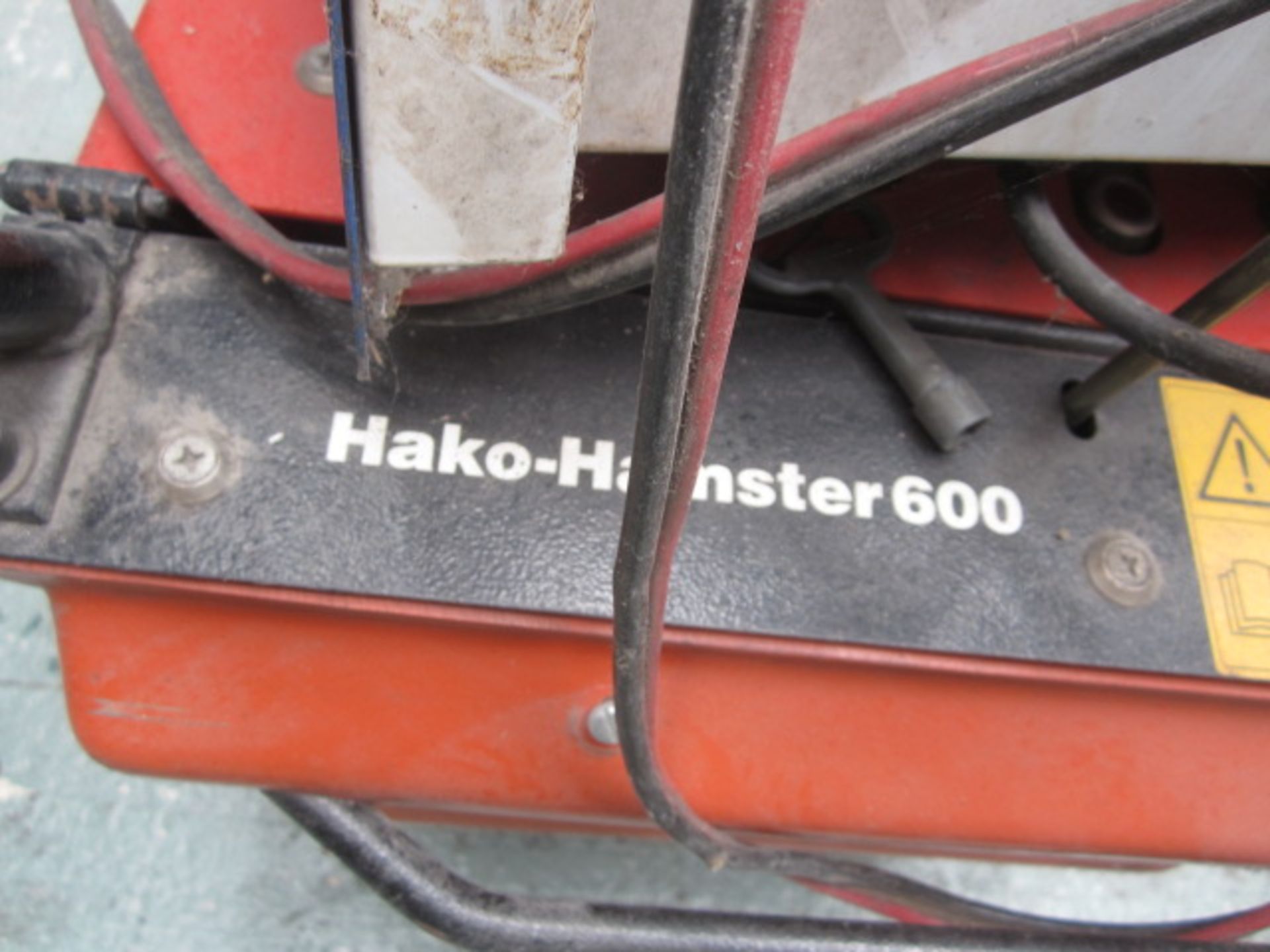 Hako Clean Hamster 600 floor sweeper with charger - Image 3 of 3