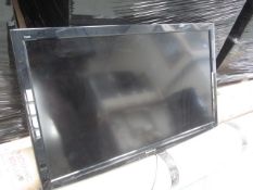Panasonic View 42" flat screen television with remote control, model TX-L42U2B
