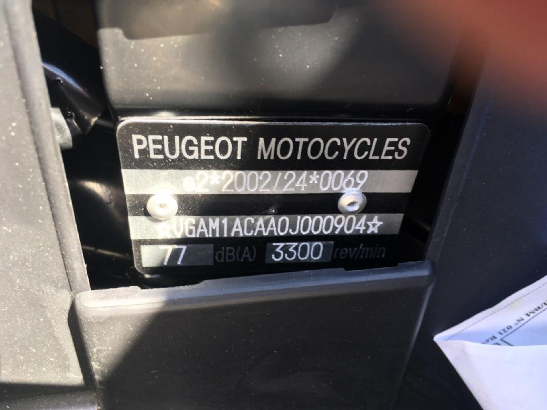 Peugeot Django 50 ID 2T moped, Registration number: HG69 CTX (no V5 held), Date of Registration: - Image 5 of 15