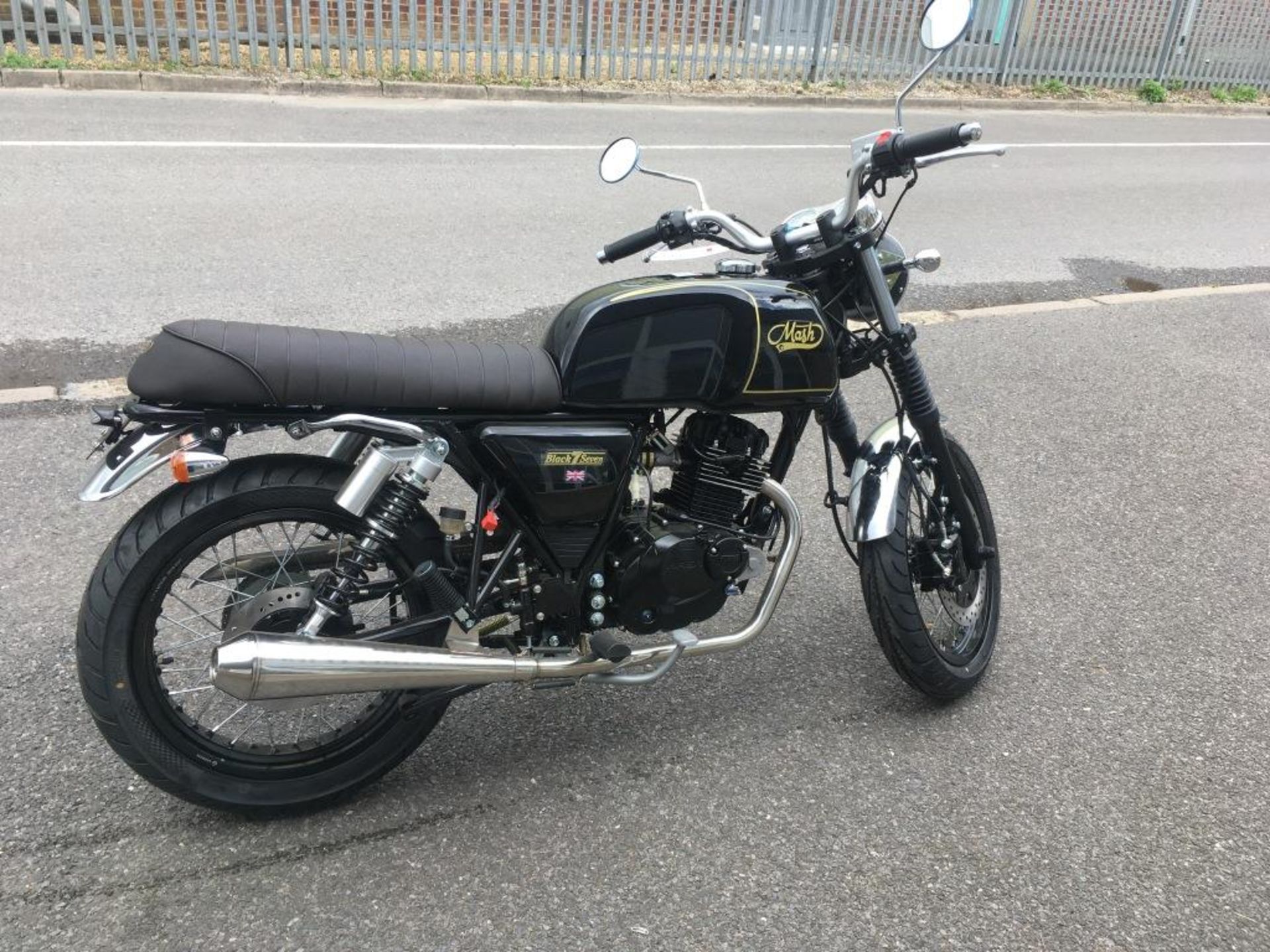 Mash Black 7 125 motorcycle, Unregistered and no certificate of conformity held, VIN: - Image 3 of 9