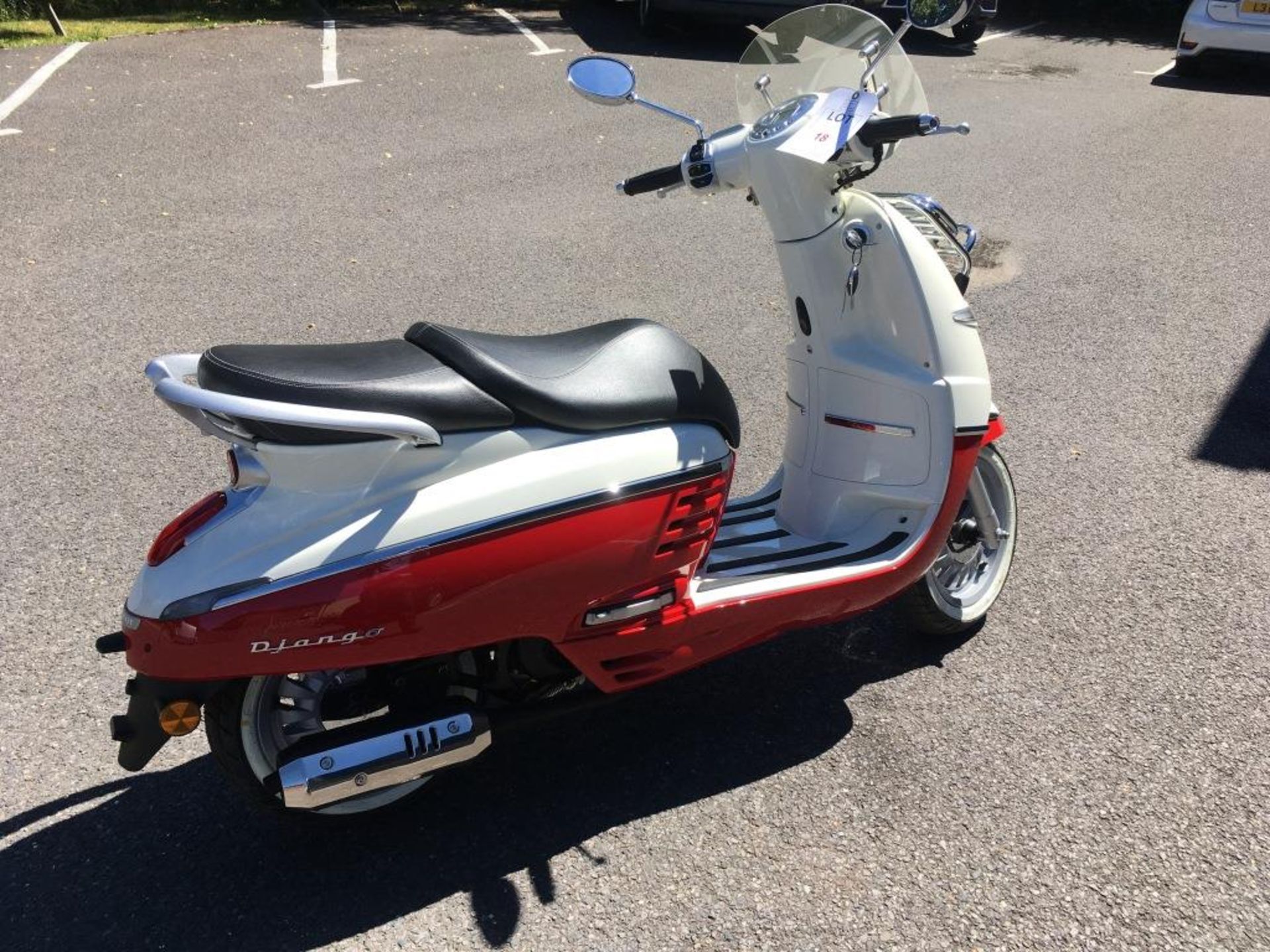 Peugeot Django 50 ID 2T moped, Registration number: HG69 CTZ (no V5 held), Date of Registration: - Image 4 of 13