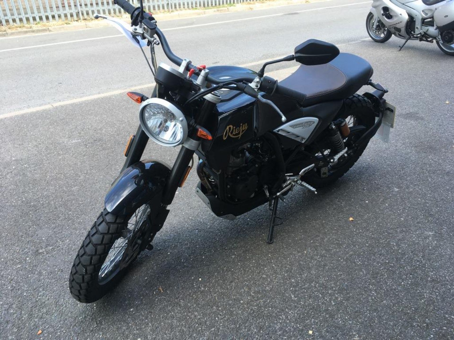 Rieju Century 125 motorcycle, Registration number: HJ18 SNN, Date of Registration: 12/04/2018,