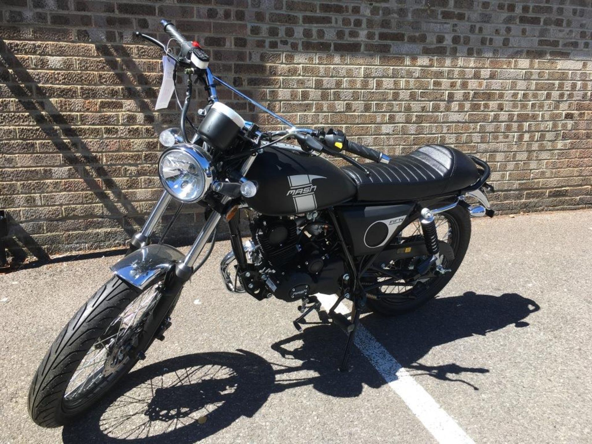 Mash Fifty 50 motorcycle, Unregistered and no certificate of conformity held, Year of Manufacture: - Image 8 of 11