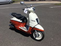 Peugeot Django 125 Evasion ABS moped, Unregistered and no certificate of conformity held, VIN: