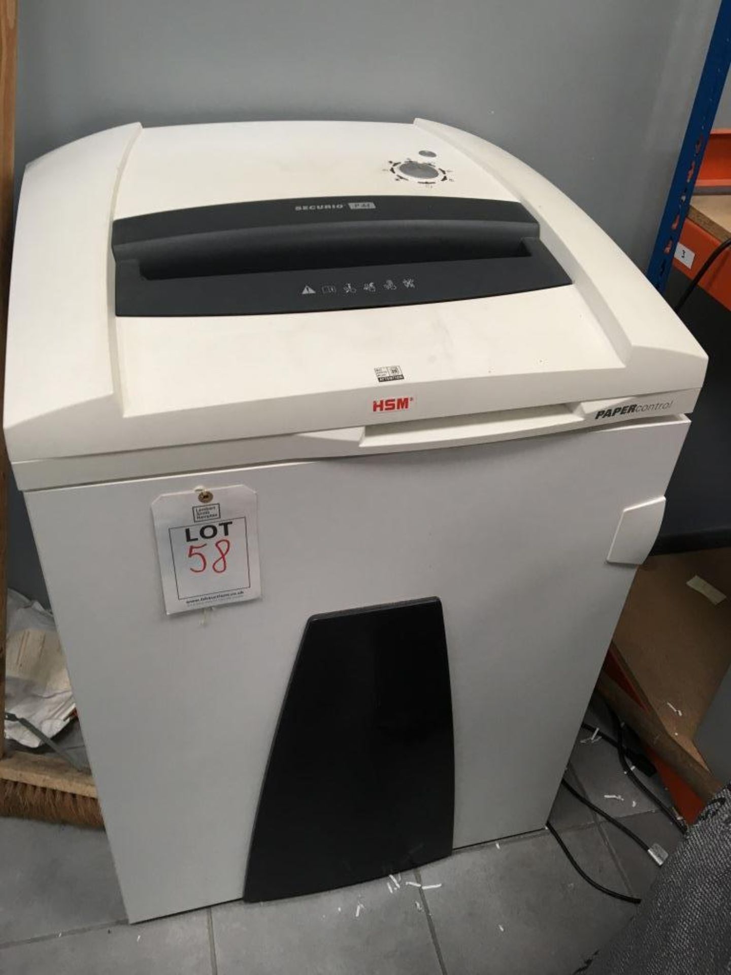 HSM Securio P44 shredder