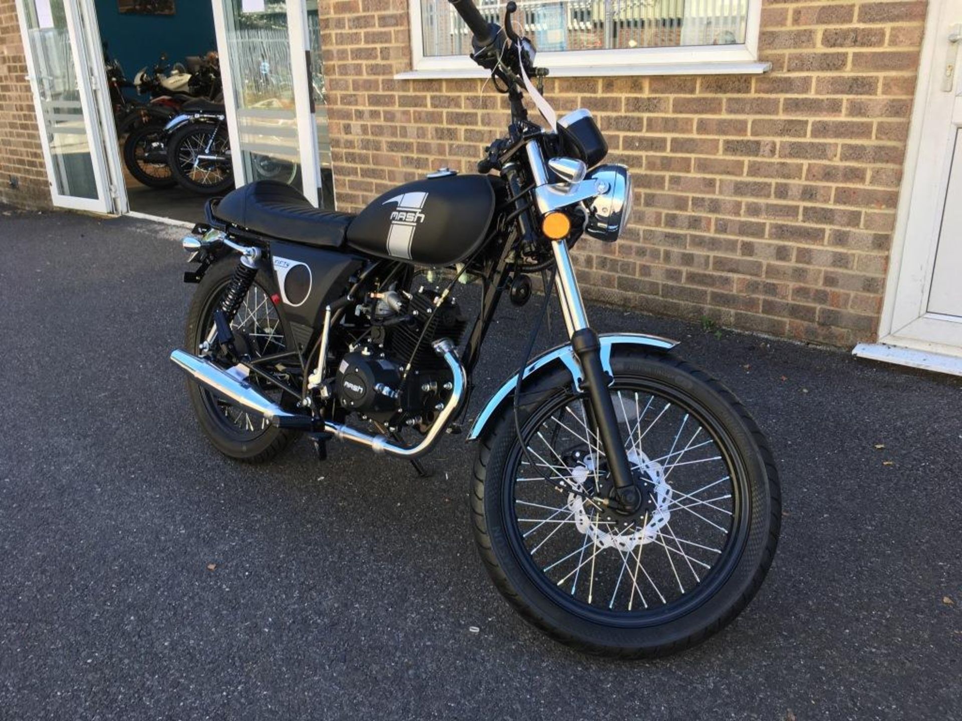 Mash Fifty 50 motorcycle, Unregistered and no certificate of conformity held, Year of Manufacture: