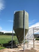 AA Silos 12 ton freestanding feed hopper .**A work Method Statement and Risk Assessment must be