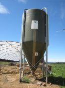 AA Silos 12 ton freestanding feed hopper .**A work Method Statement and Risk Assessment must be