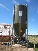 AA Silos 12 ton freestanding feed hopper .**A work Method Statement and Risk Assessment must be