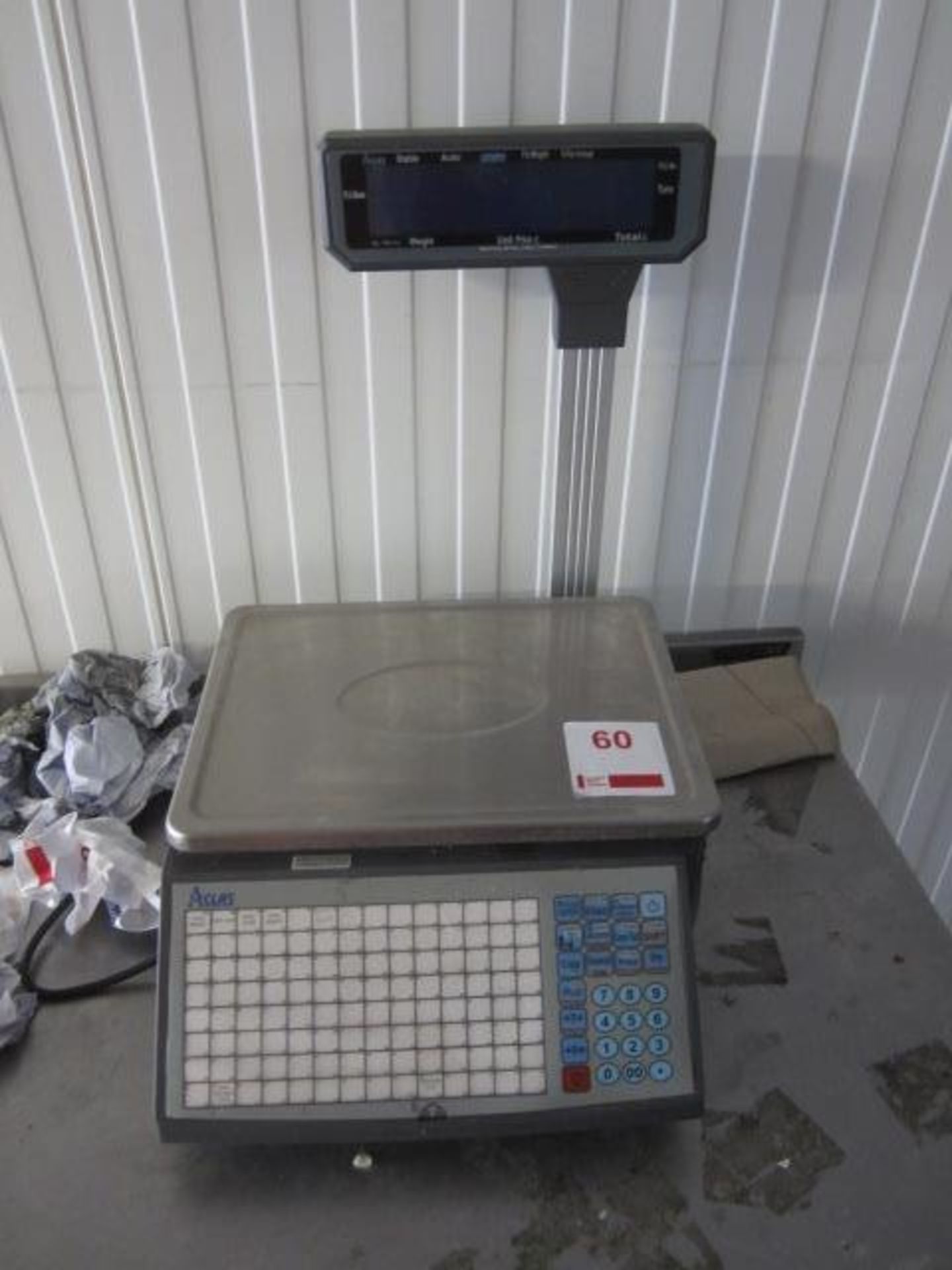 Aclas barcode label scales, model LS2X, max 6/15kg - min 40g