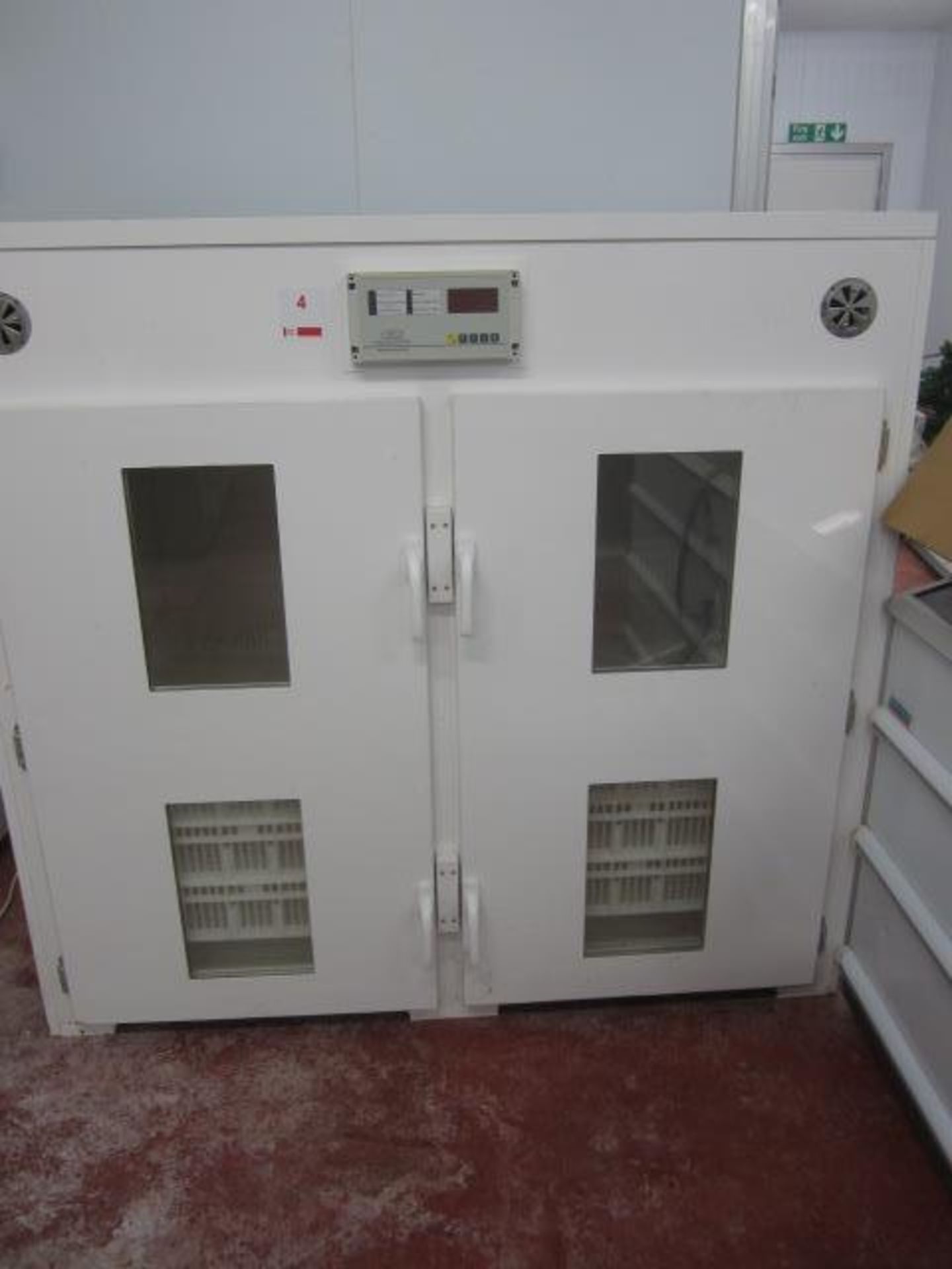 Heka-Brutgerate twin door hatcher, model Heka-Favoni Olymp 2100/s, s/n: 15F02100SO552 with cooling/