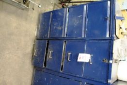 Two 4 drawer filing cabinets (Please note: This lot cannot be collected until the final week of